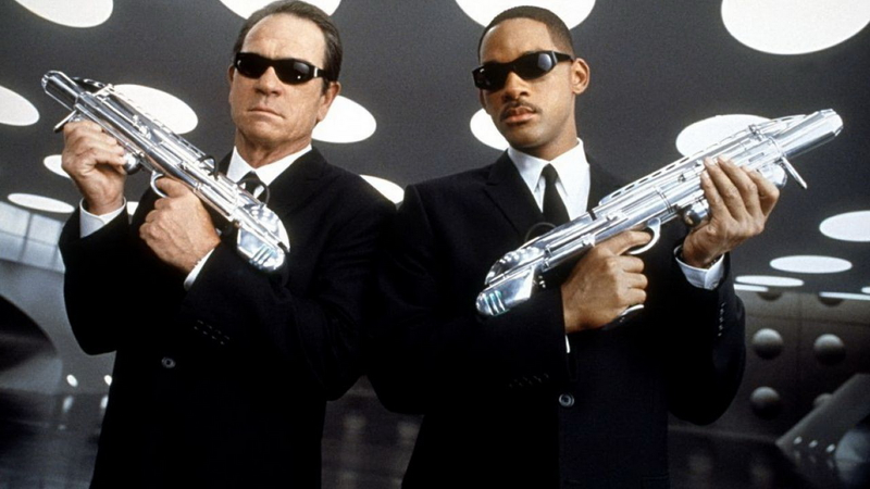 This article has lots of photos with dudes in sunglasses with guns. Be forewarned.